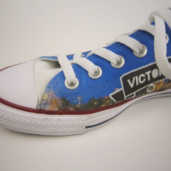 Converse " Victoria BC " All Star Shoes Womens SZ 9 , Mens SZ 7 - Picture 10 of 16